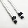 Telescopic aluminum folding table leg