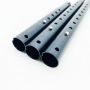 spring button aluminum tube with an groove for extending tool