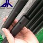 Black anodized aluminum tube