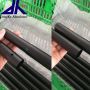 Aluminum tube with drilled hole