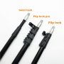 custom 10 ft Wall roller brush aluminum telescopic pole with lock