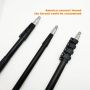 18 ft extension tool aluminum telescopic pole with flip lock pro for wall paint roller