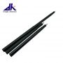 Spring button pole with thread end