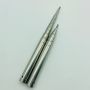 Stainless steel telescopic pole with male thread