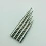 Stainless steel telescopic pole with male thread