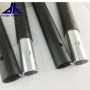 Anodized 4 Section Custom Black Aluminum Tube Tent Pole With Spring Button