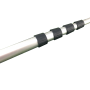 5 Sections Aluminum Telescopic Extension Pole With Twist Lock 