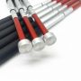 Powder coating round aluminum telescopic pole with internal friction lock