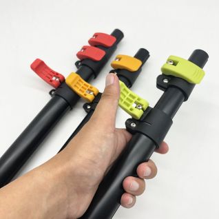 15m Adjustable Cleaning Poles Aluminium Retractable Telescopic Pole for Window Cleaning
