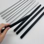 Anodized Silver Aluminum Telescopic Pole With Friction Lock
