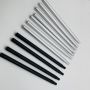 Custom Color Anodized Silver/Black Aluminum Telescopic Pole With Friction Lock