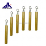 Custom Stainless Steel Telescopic Pole with wooden handle grip optional accessories