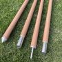 custom colorful tarp pole aluminum tarp pole with spring button high quality