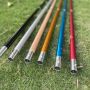 Adjustable Height Multi-colored Golden Aluminum Tent Pole