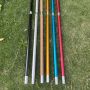 Adjustable Height Multi-colored Golden Aluminum Tent Pole