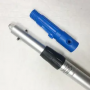 wholesale price solar panel brush aluminum telescopic pole with spring button for cleaning window