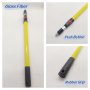 New Products Adjustable Length Fiber Glass Aluminum Extension Pole With Push Button Lock