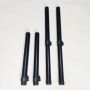 High Quality Custom Length Telescopic Adjustable Aluminum Tube Flip Lock Pro Anodized Black Table Leg Desk Leg Camping Picnic