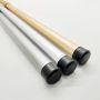 Custom length colorful 2800mm aluminum camping tent pole awning pole with spin lock for camping telescopic pole manufacturer