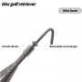 Custom Foam Handle Stainless Steel Telescopic Pole Disc Golf Retriever with Mini Hook