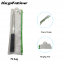 Custom Foam Handle Stainless Steel Telescopic Pole Disc Golf Retriever with Mini Hook