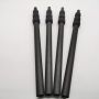 1360mm Light Weight 3K Carbon Fiber Telescopic Pole Adjustable Pole For Underground Gold Metal Detector Searcher