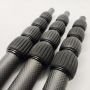 3200mm 100% Carbon Fiber Telescoping Tubes with spin lock extension pole telescopic pole