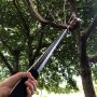 21FT Customized Length And Color Telescopic Aluminum Extension Flip Lock Pro Pole With Telescopic Tree Pruner