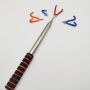 Professional Stainless Steel Disc Golf Retriever Flying Pole With 14 Ft