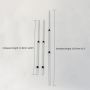 3 Sections Round Shape Aluminum Extension Pole with Spin Lock