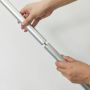 Factory price lightweight telescopic pole twist lock pro with male and female thread