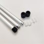 5.1 feet Spin Lock Aluminum Telescopic Pole Double Side Extended Extension Rod Round Pipe China Factory Manufacturer
