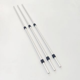 New Arrival Customized 5.1FT Spin Lock Telescopic Aluminum Pole Double Side Extending