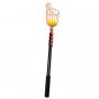 custom strong Aluminum extension rod tool with basket Telescopic for fruit picker pole