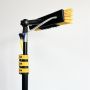 China Factory Household Telescopic Tool Pipe Water Fed Pole For Cleaning Windows Roof Solar Panels