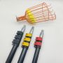 Lightweight Long Extension Aluminum Telescopic Pole For Fruit Picker