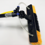 High Quality 8-36FT 7.32m Solar Penal Cleaning window cleaning Equipment Water Fed Telescopic Pole With brush