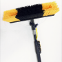 High Quality 8-36FT 7.32m Solar Penal Cleaning window cleaning Equipment Water Fed Telescopic Pole With brush