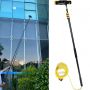 High Quality 8-36FT 7.32m Solar Penal Cleaning window cleaning Equipment Water Fed Telescopic Pole With brush