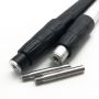 camp product hot sell easy to carry 2400mm aluminum tarp pole with twist lock for camping product tent stick