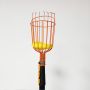 Garden Fruit Tree Telescopic Pole Fruit Picker Tool Basket Aluminum Flip Lock 12ft 20ft 24ft 30ft 36ft For Apple Mango