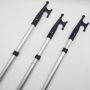 Telescoping Boat Hook Sturdy Aluminum Pole Accessories to Pull Push Further for Marine Docking