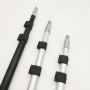 New Arrival Durable 4.1ft 3 Section Flip Lock Econ Window Cleaning Pole Telescopic Pole