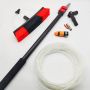 New Design 12FT Water Fed Pole Brush For Window Cleaning Equipment With Long Telescopic Handle