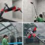 Water Fed Pole Brush with Telescopic Long Handle Window Cleaning Tools