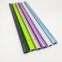 Irregularity Shape Punching Holes Sand Blasting Anodized Colorful Aluminum Tubes