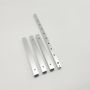 Custom Length Square Anodized Silver Aluminum Tubing