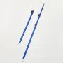 7.3FT Matt Anodized Blue 3 Sections Flip Lock Aluminum Telescopic Pole