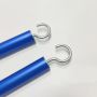 7.3FT Matt Anodized Blue 3 Sections Flip Lock Aluminum Telescopic Pole
