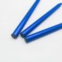 Small Size Anodized Blue Round Aluminum Extension Pole with Friction Lock